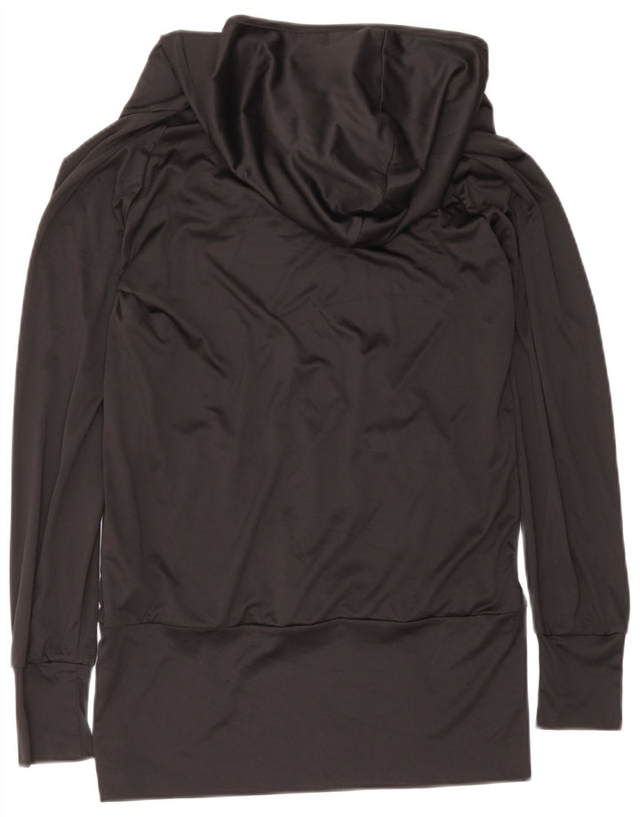 Pulover Adidas pentru femeie cu glugă EU 38 Poliester mediu negru