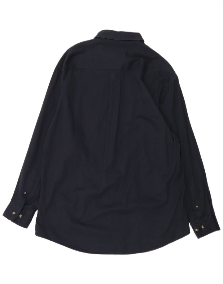 Cămașă Dockers pentru bărbați, bumbac, albastru bleumarin mediu