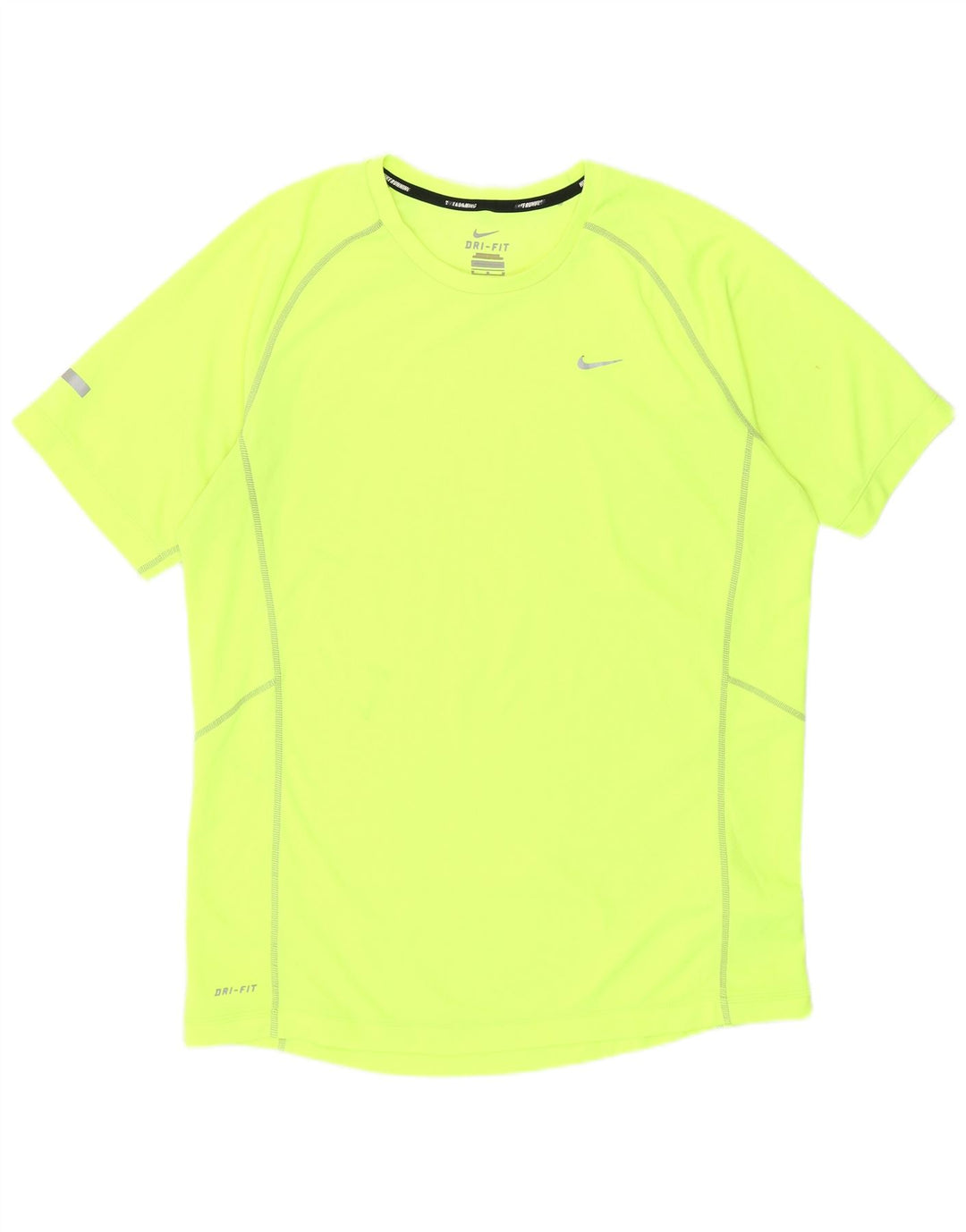 Tricou Nike Dri Fit pentru bărbați Top Medium Galben Poliester