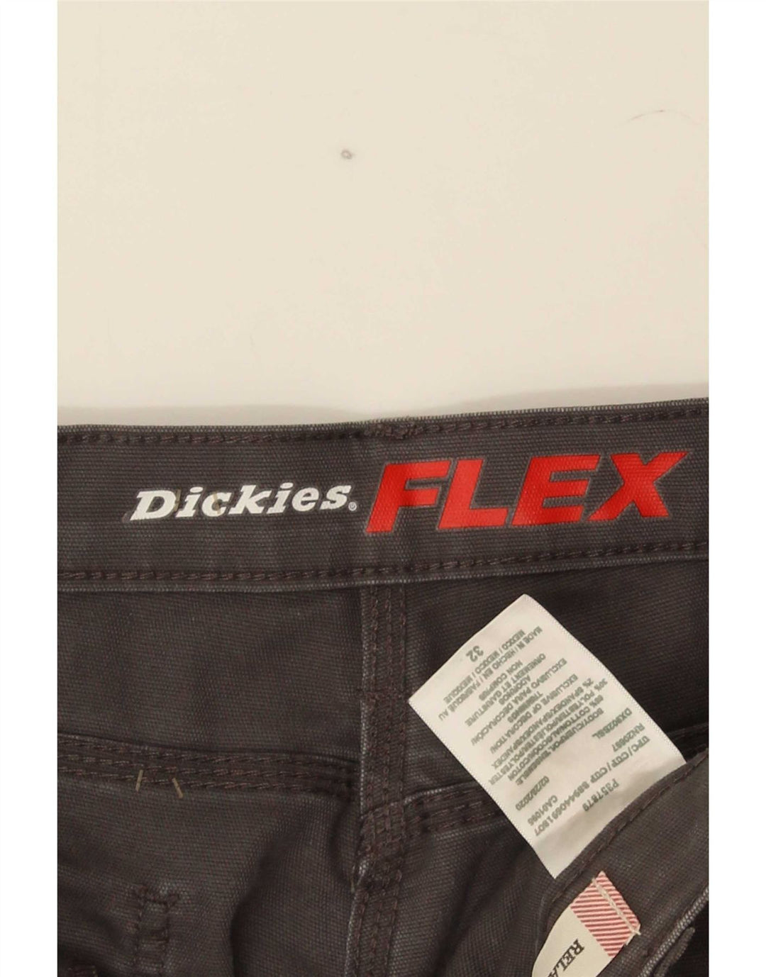 Pantaloni scurți cargo Dickies pentru bărbați W32, bumbac gri mediu