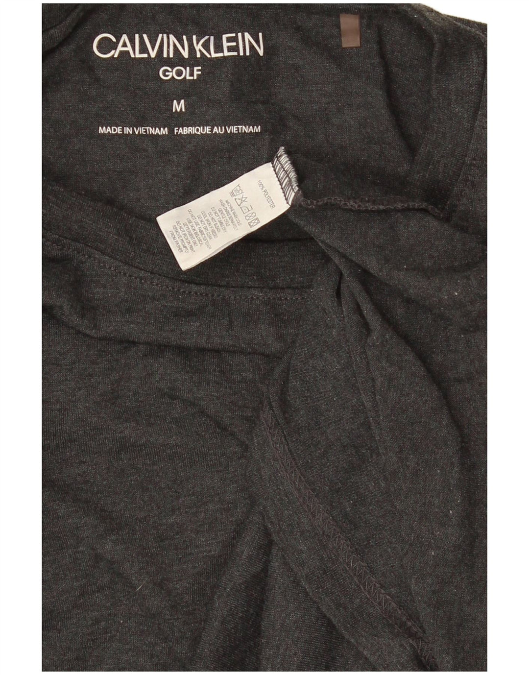 Tricou Calvin Klein pentru bărbați Top Medium Gri Poliester