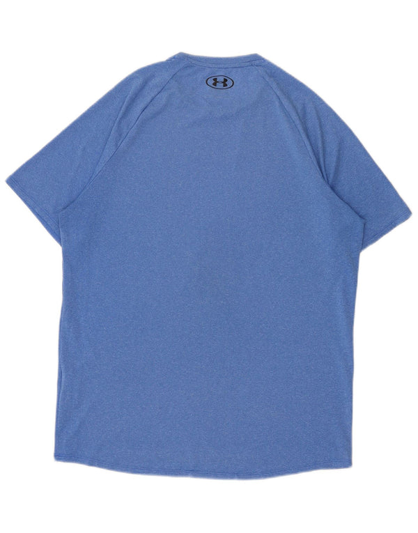 Tricou Under Armour pentru bărbați Top Medium Blue Flecked Polyester