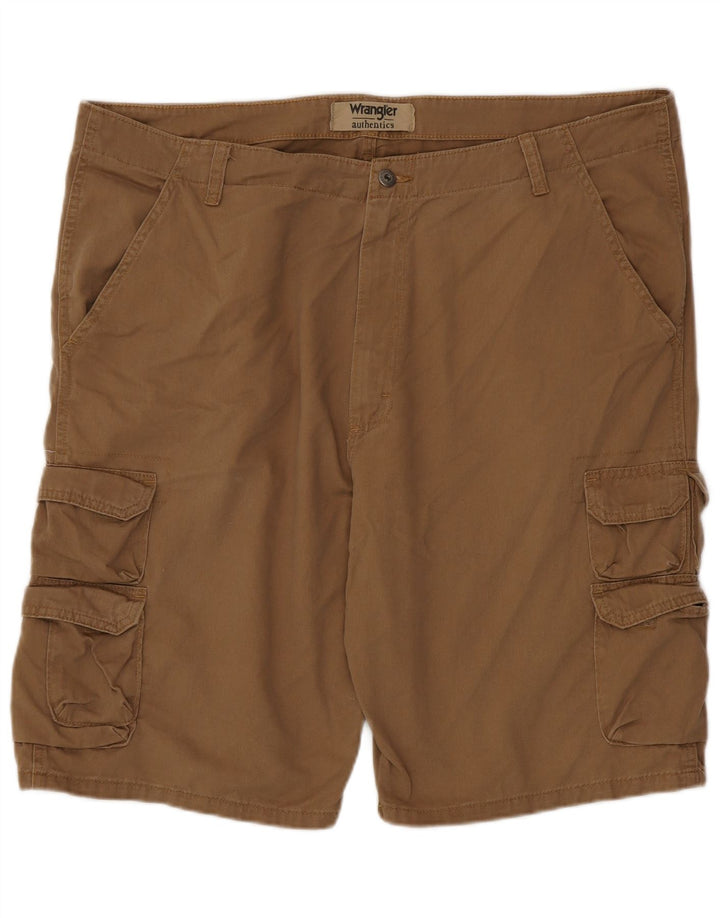 Pantaloni scurți cargo Wrangler pentru bărbați W42 2XL, bumbac maro