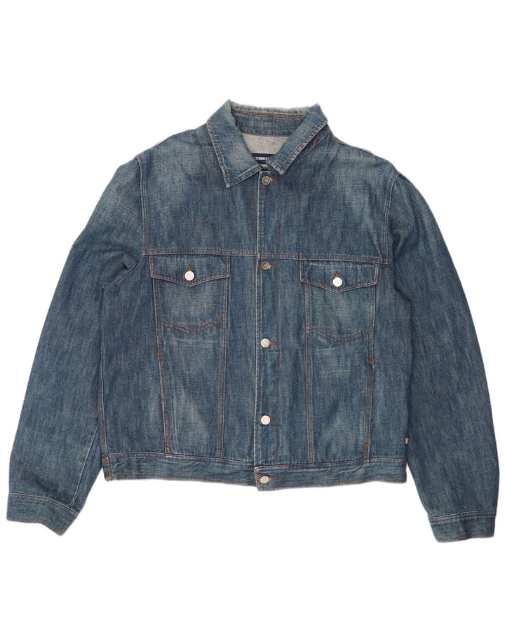 Jachetă de blugi pentru bărbați CERRUTI 1881 UK 44 2XL Bumbac albastru