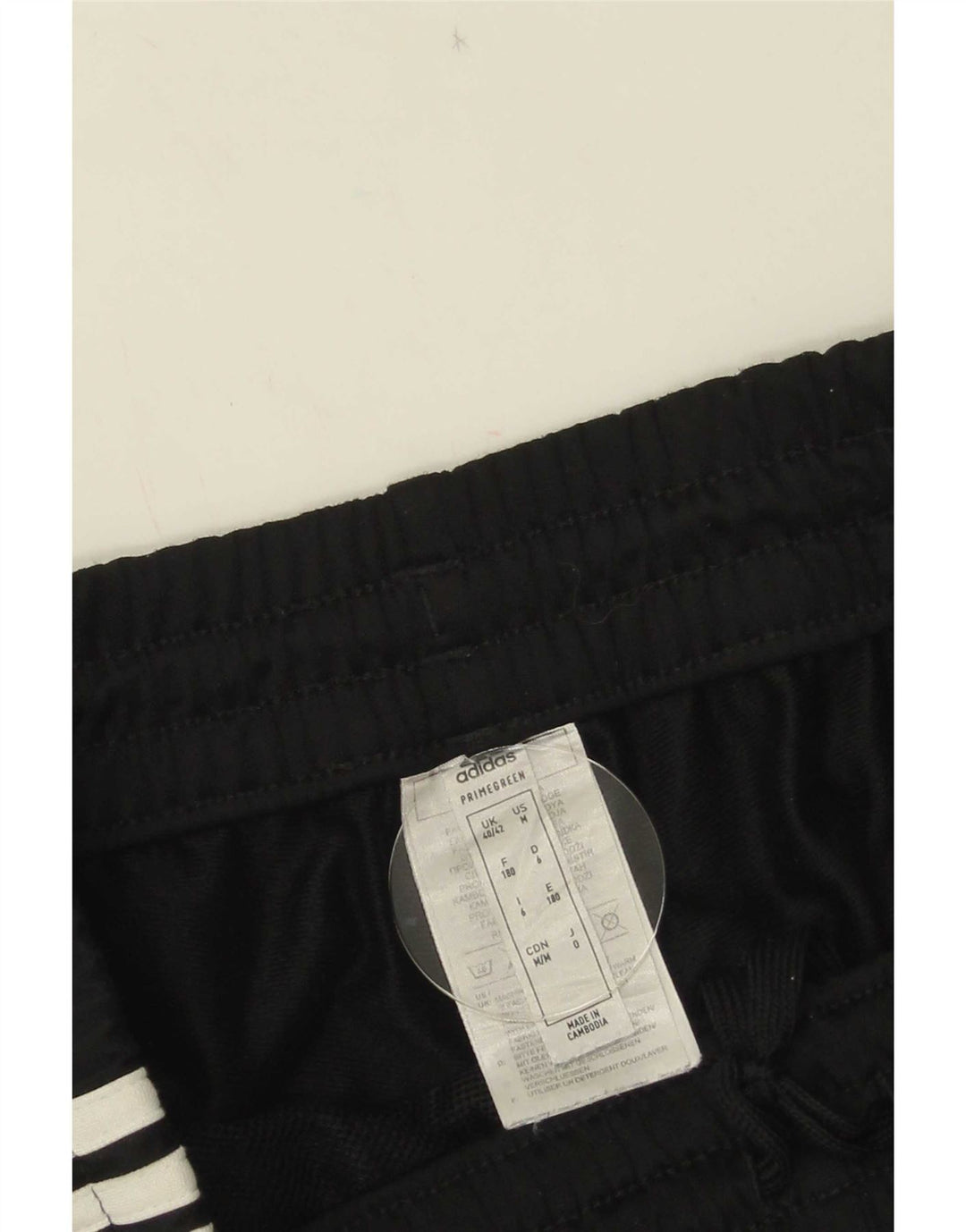 Pantaloni de trening pentru bărbați Adidas Joggeri UK 40/42 Poliester mediu negru