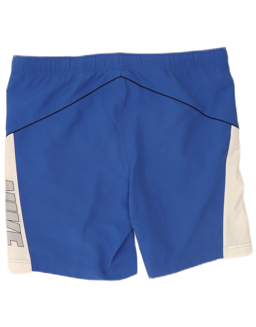 Pantaloni scurți sport grafic Nike pentru bărbați, albastru mediu, poliester color bloc
