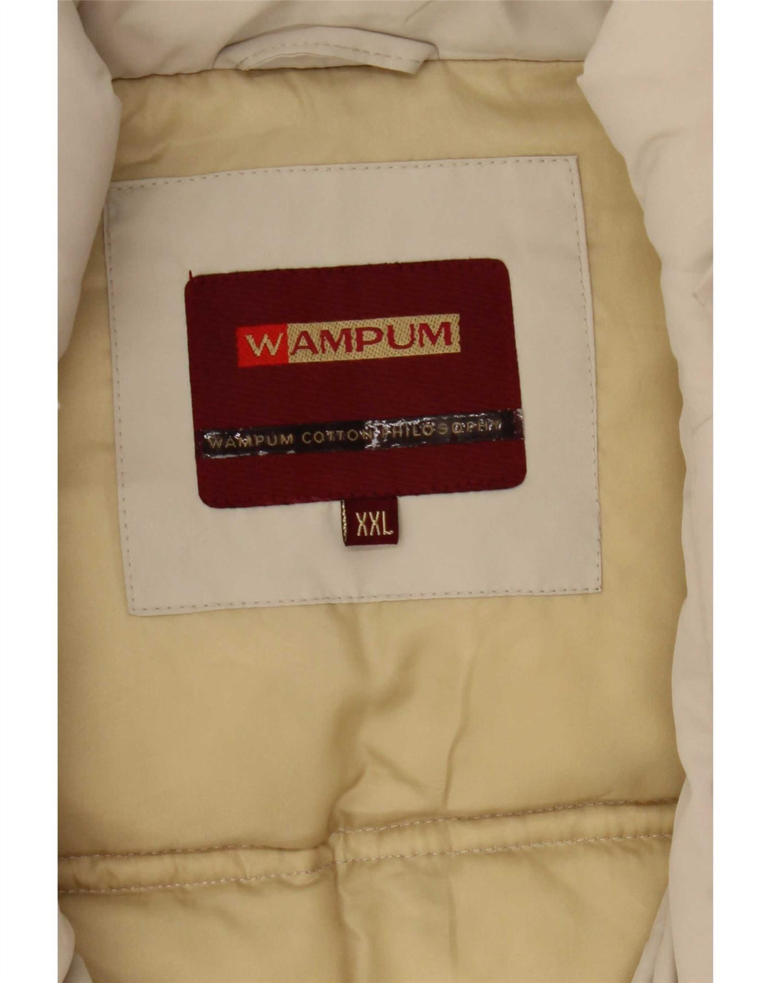 Jachetă căptușită pentru bărbați Wampum UK 44 2XL Bej Poliester