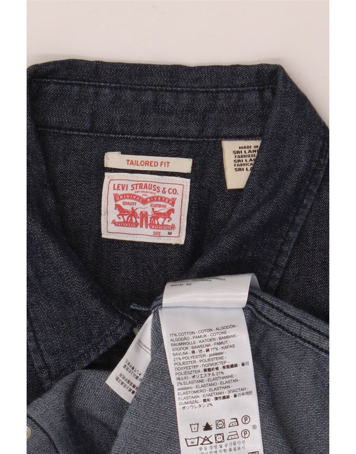 Cămașă Levi's Tailored Fit din denim UK 14 Medium bleumarin Bumbac