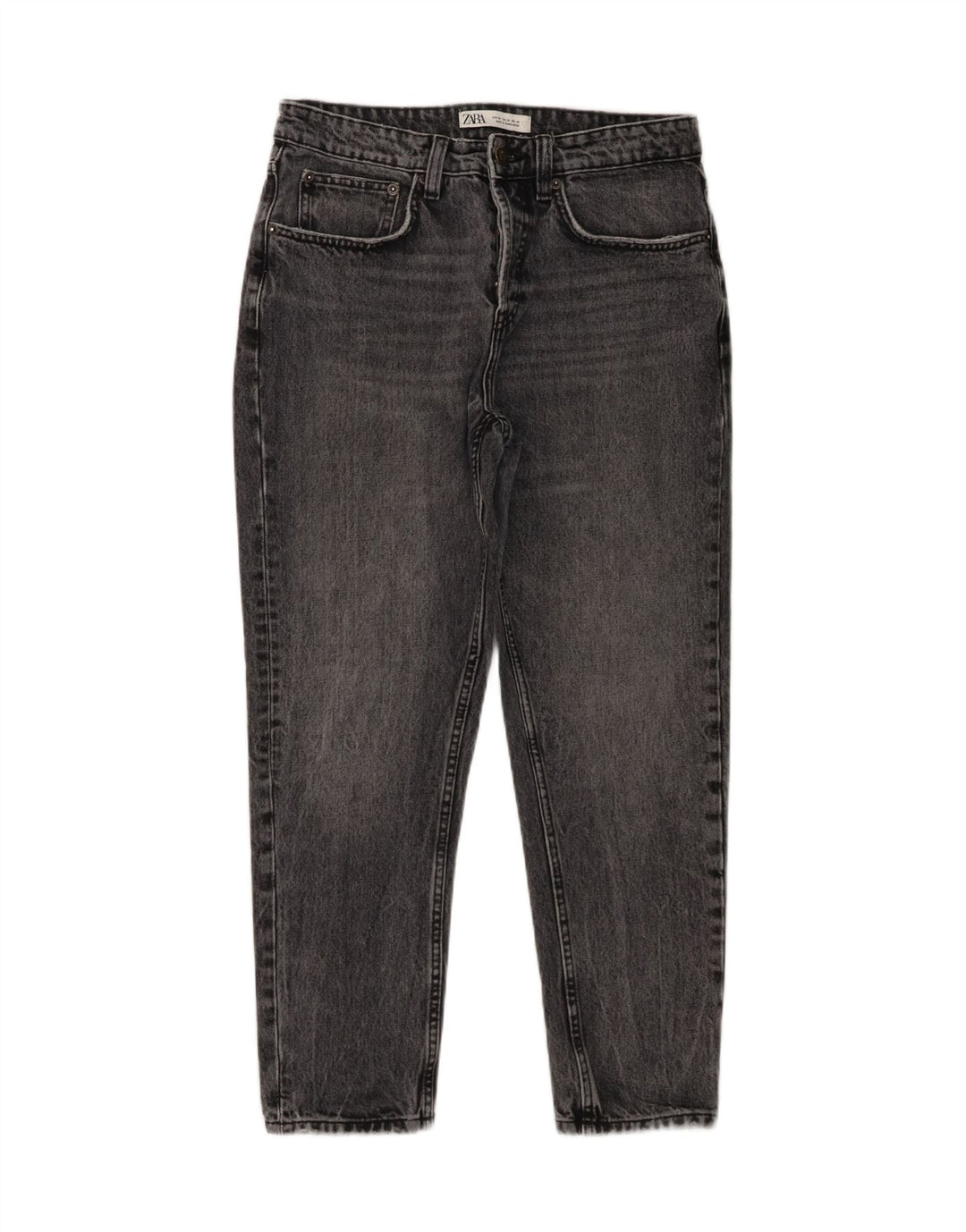 Blugi slim pentru bărbați Zara EU 38 Mici L30 L26 Bumbac gri