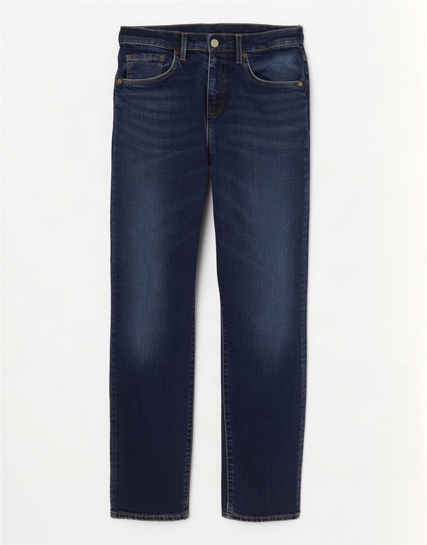 Blugi drepti pentru bărbați Levi's W31 L30 bumbac bleumarin