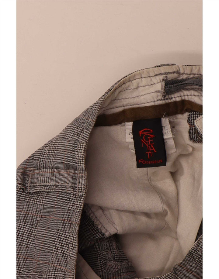 Pantaloni scurti cargo vintage pentru bărbați W30 Medium Gri Check