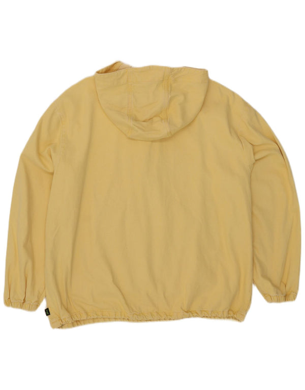Jachetă de blugi cu glugă pentru bărbați Levi's, UK 40, bumbac galben mare