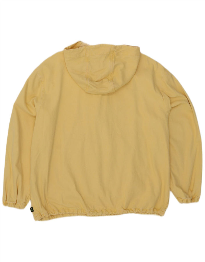Jachetă de blugi cu glugă pentru bărbați Levi's, UK 40, bumbac galben mare