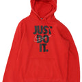Pulover NIKE Graphic pentru bărbați, bumbac roșu mediu