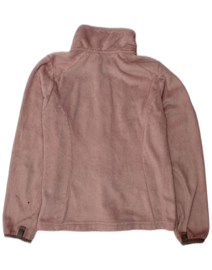 Jachetă polară pentru fete THE NORTH FACE 7-8 ani poliester roz mic