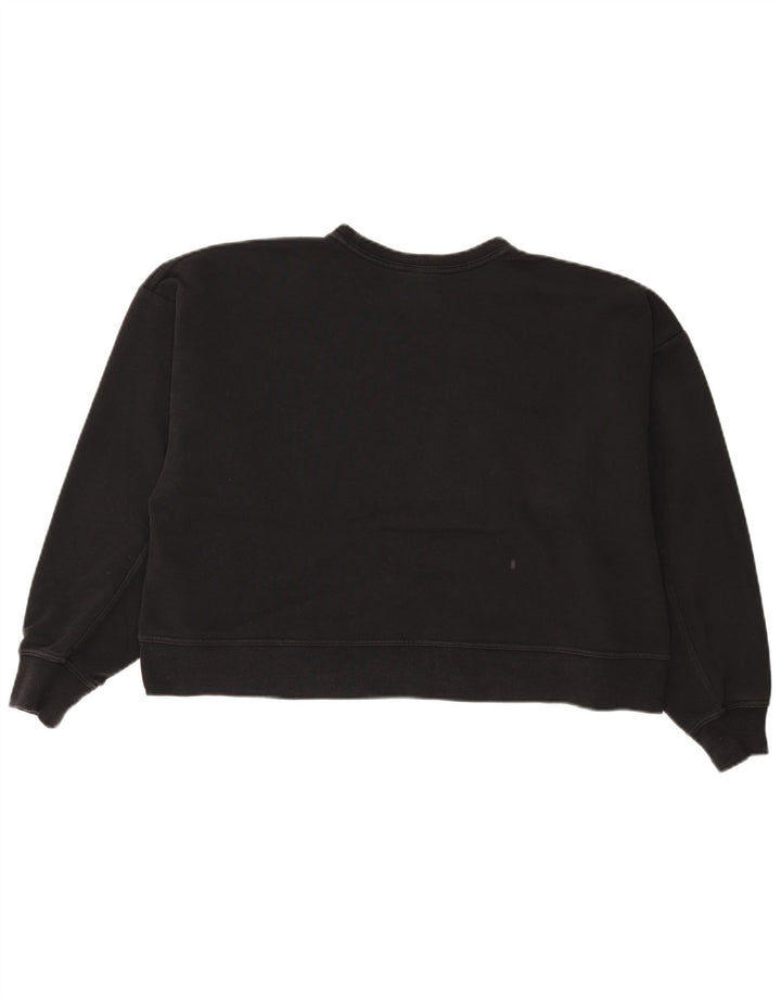 Pulover pentru femei Nike Crop Graphic Oversized Sweat UK 16 Large Black
