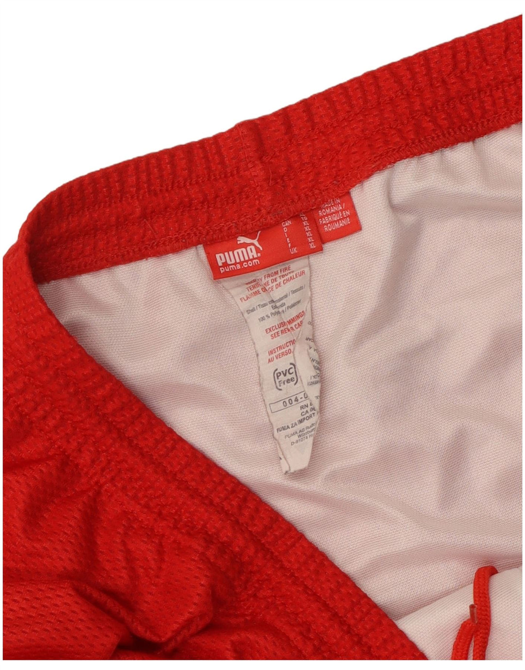 Pantaloni scurți sport Puma pentru bărbați VfB Stuttgart XL poliester roșu