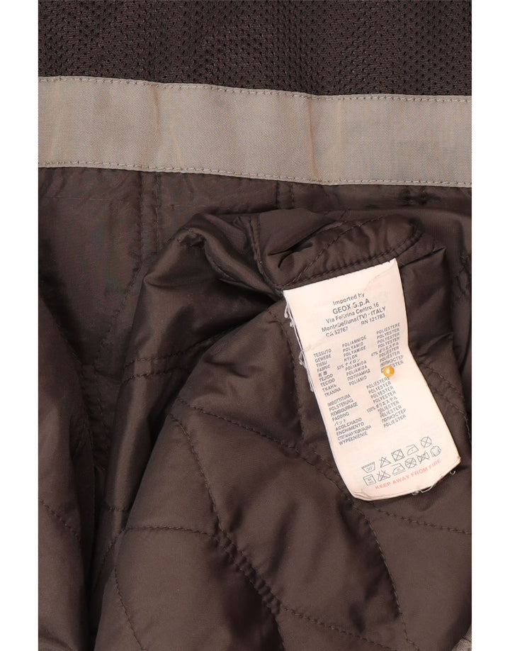 Jachetă pentru bărbați Geox Respira Utility UK 46 3XL Gri Poliamidă
