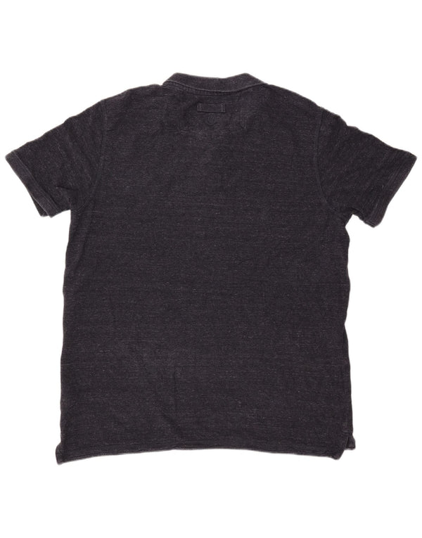 Tricou polo pentru bărbați FAT FACE 2XL, bumbac cu pete albastru marine