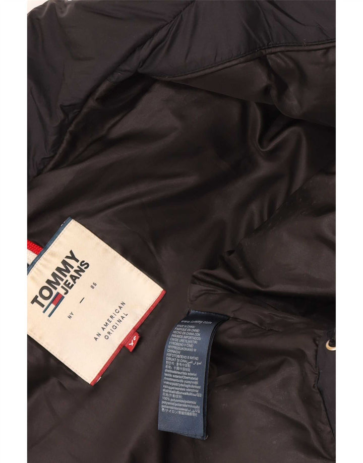 Jachetă căptușită pentru bărbați Tommy Hilfiger UK 34 XS Poliamidă neagră