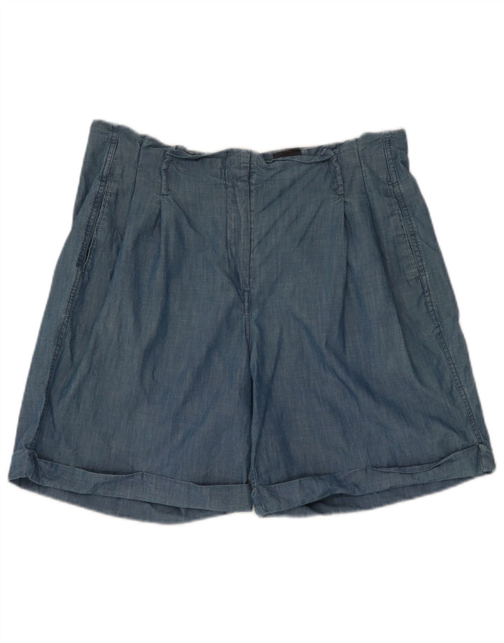 Pantaloni scurti chino pegged G-Star pentru femei W30, bumbac albastru mediu