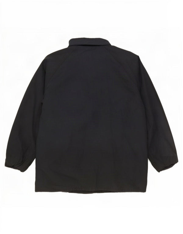 Pierre Cardin Mens Waxed Cotton Jacket UK 40 Large Navy Blue