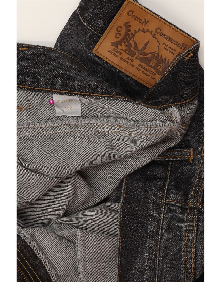 Blugi conici cargo vintage pentru bărbați W33 L34 bumbac gri