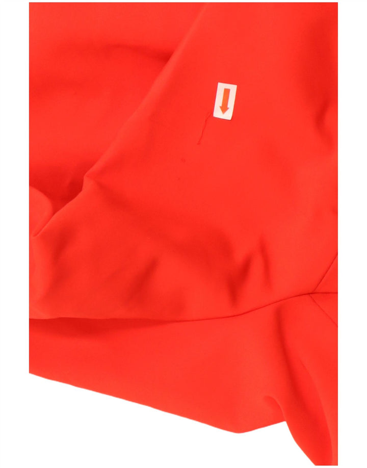 Sacou blazer pentru femei Zara cu 1 nasture UK 38 Medium Red Acetat