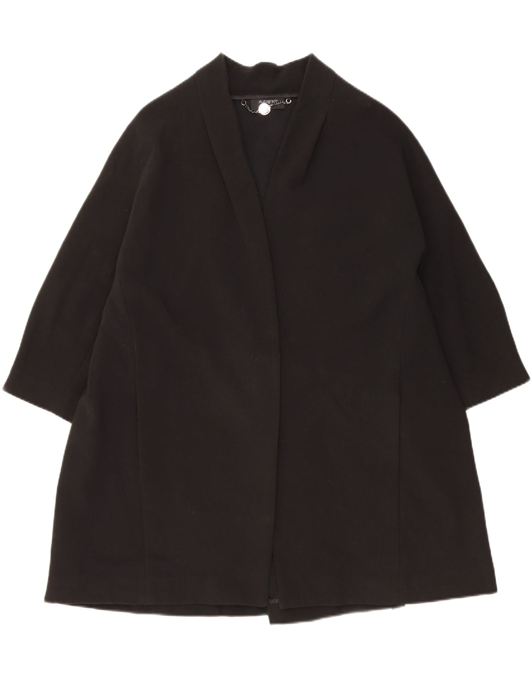 Pardesiu supradimensionat deschis pentru femei Marks & Spencer UK 18 XL negru