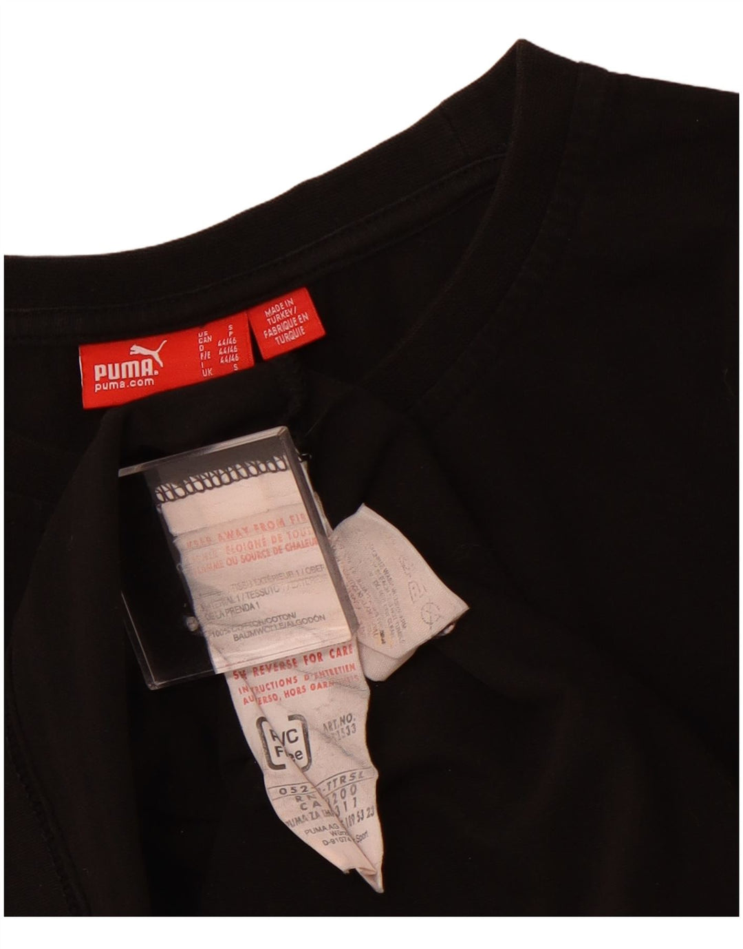 Tricou grafic PUMA pentru femei Top UK 10 Small Black Bumbac