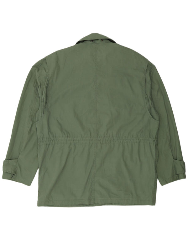 Jachetă vintage pentru bărbați, UK 42 XL, verde, poliester