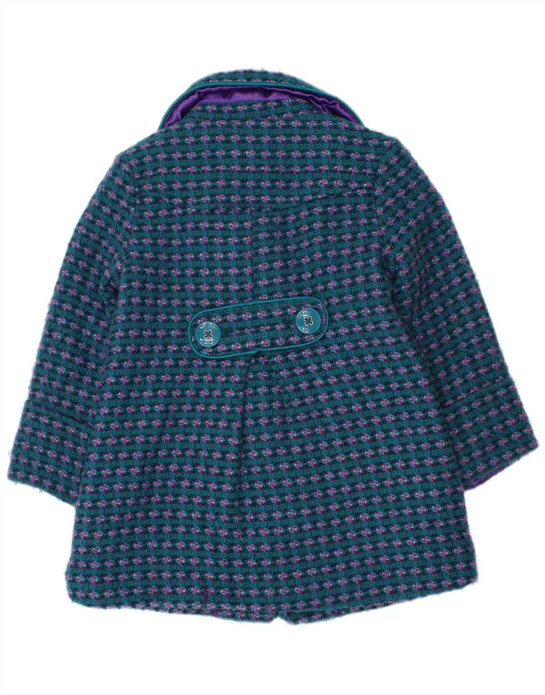 Palton pentru fete Ted Baker 3-4 ani albastru acrilic