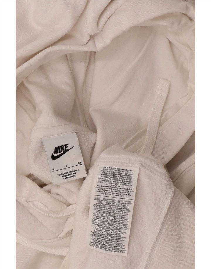 Pulover Nike pentru bărbați, mic, alb, din bumbac
