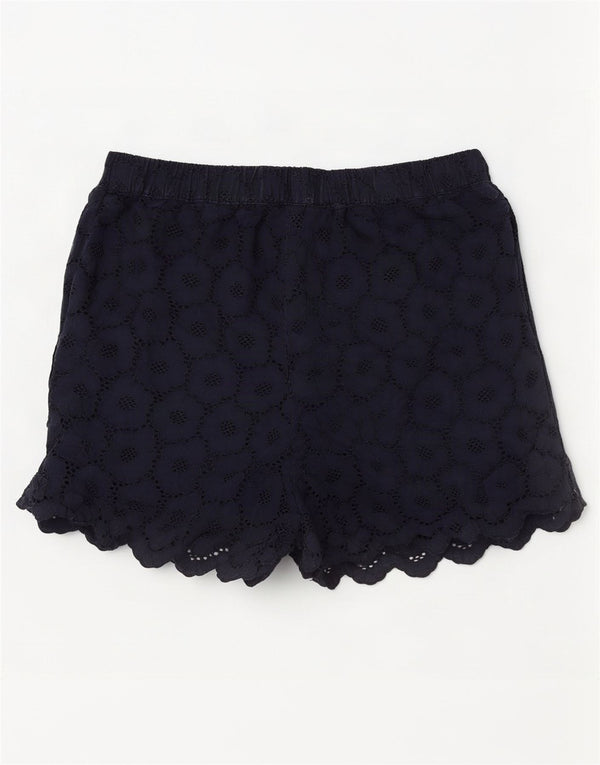 Pantaloni scurti Jack Wills pentru femei UK 12 Medium W30 Bumbac floral albastru bleumarin