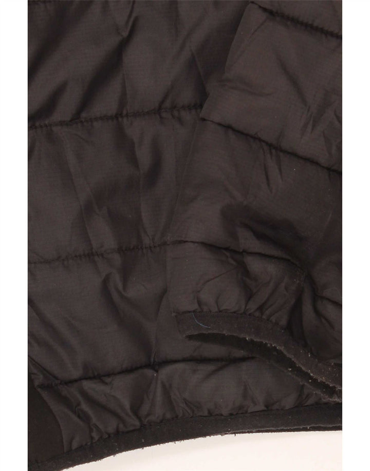 Jachetă căptușită cu glugă pentru bărbați Ellesse UK 36 Nylon negru mic