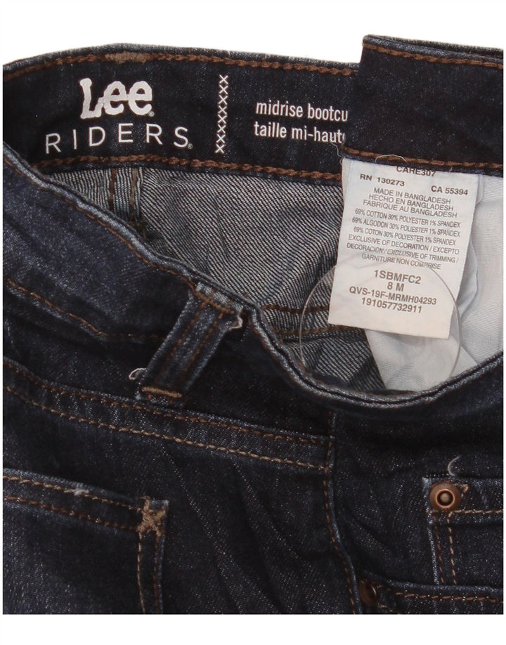 Blugi Lee Riders pentru femei cu talie mijlocie cu talie medie US 8 Medium W31 L32 Bleumarin