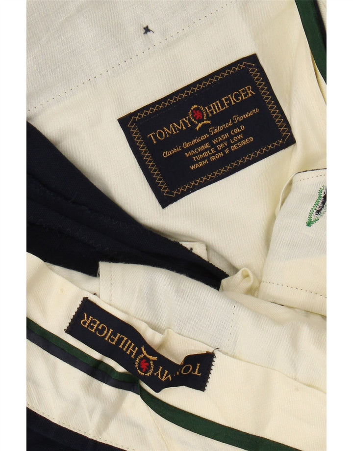 Pantaloni chino pentru bărbați TOMMY HILFIGER L38 L29 bleumarin