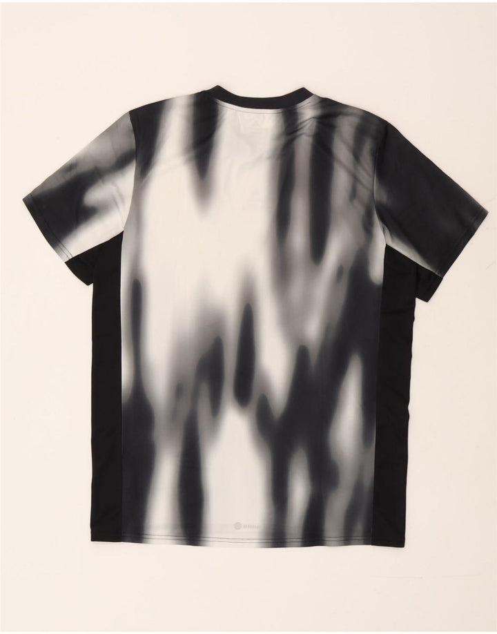 Tricou pentru bărbați Adidas Aeroready Top Mediu Negru Tie Dye
