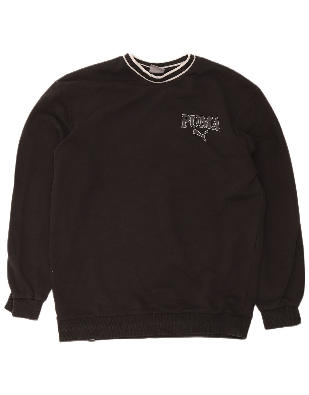 Pulover cu grafică Puma pentru bărbați, sport mediu negru