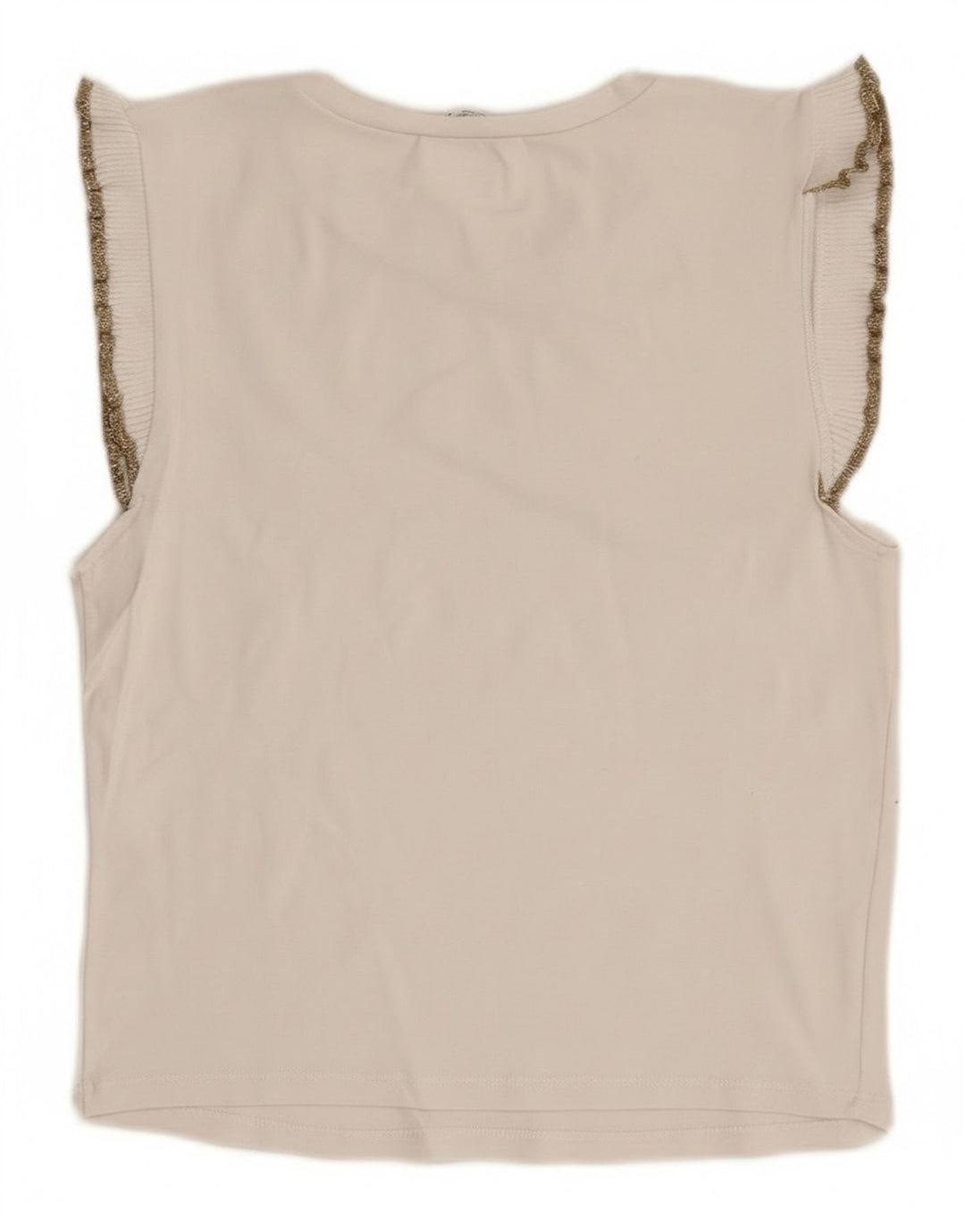 Bluză fără mâneci pentru femei Zara UK 12 Medium White