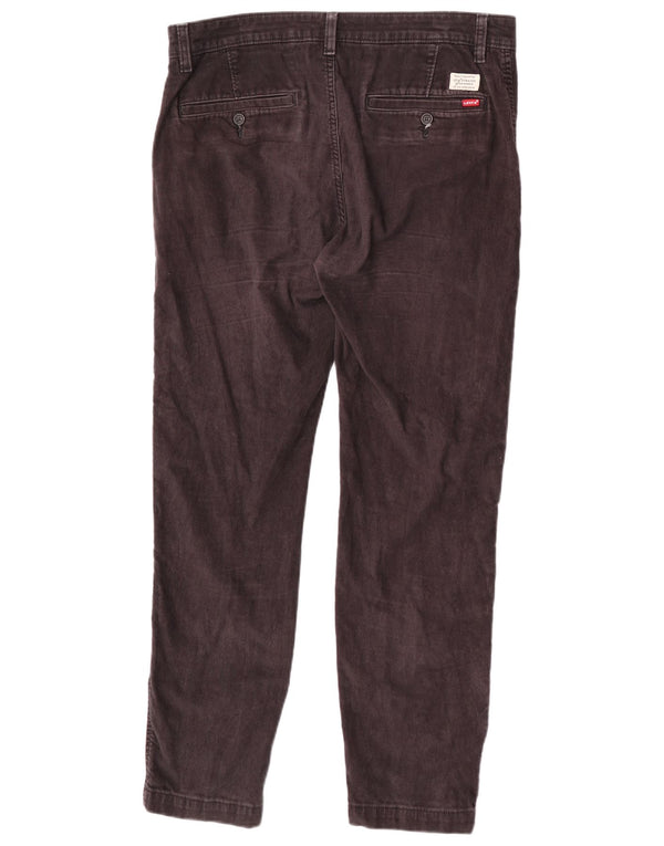 Pantaloni chino conici standard Levi's pentru bărbați L33 L32 bumbac maro