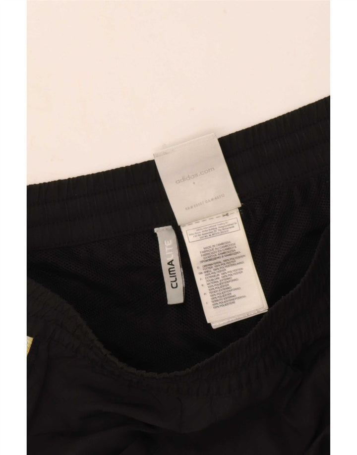 Pantaloni scurți sport pentru bărbați Adidas Climalite, poliester mediu negru