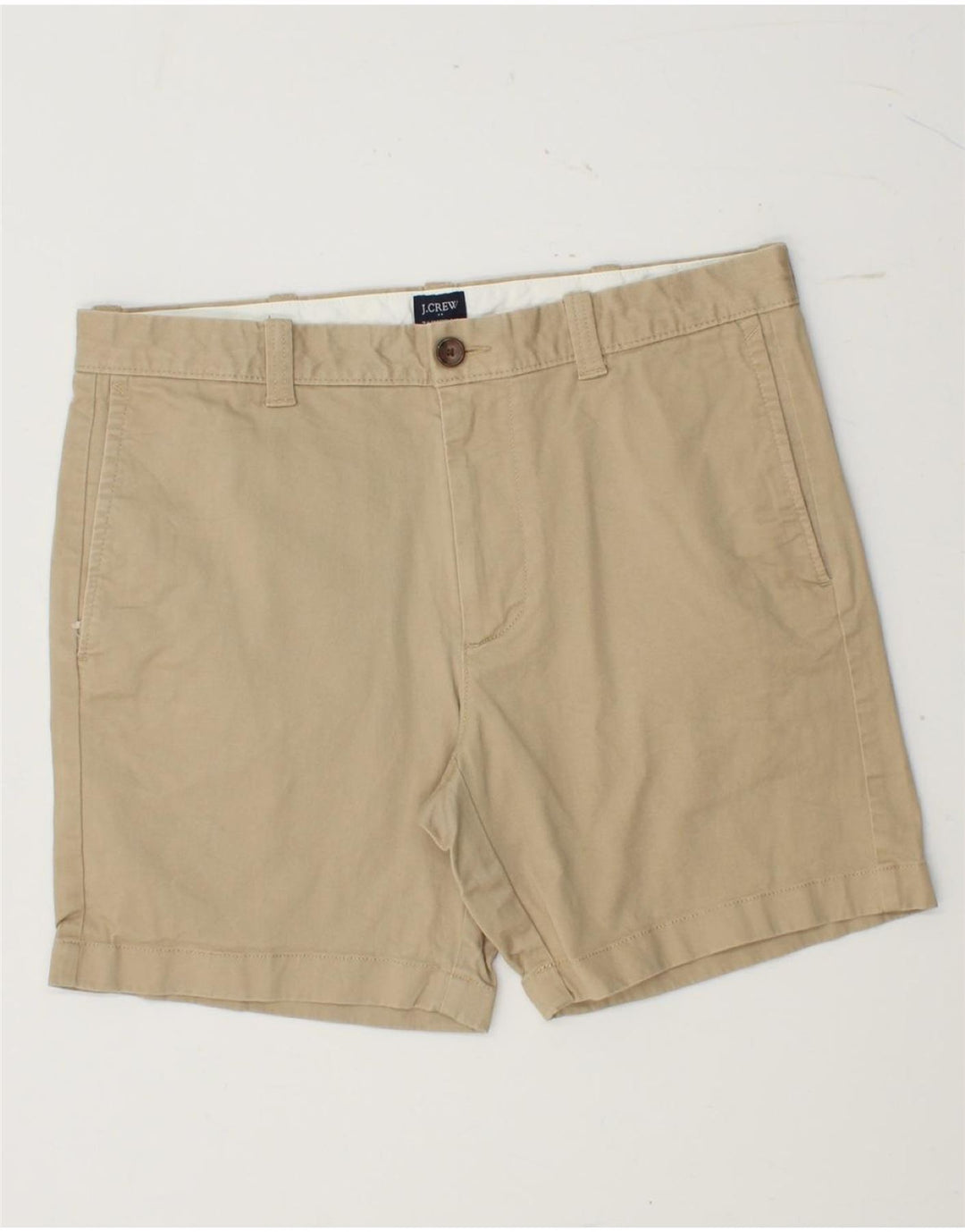 Pantaloni scurți chino pentru bărbați J. CREW W32 bumbac mediu bej
