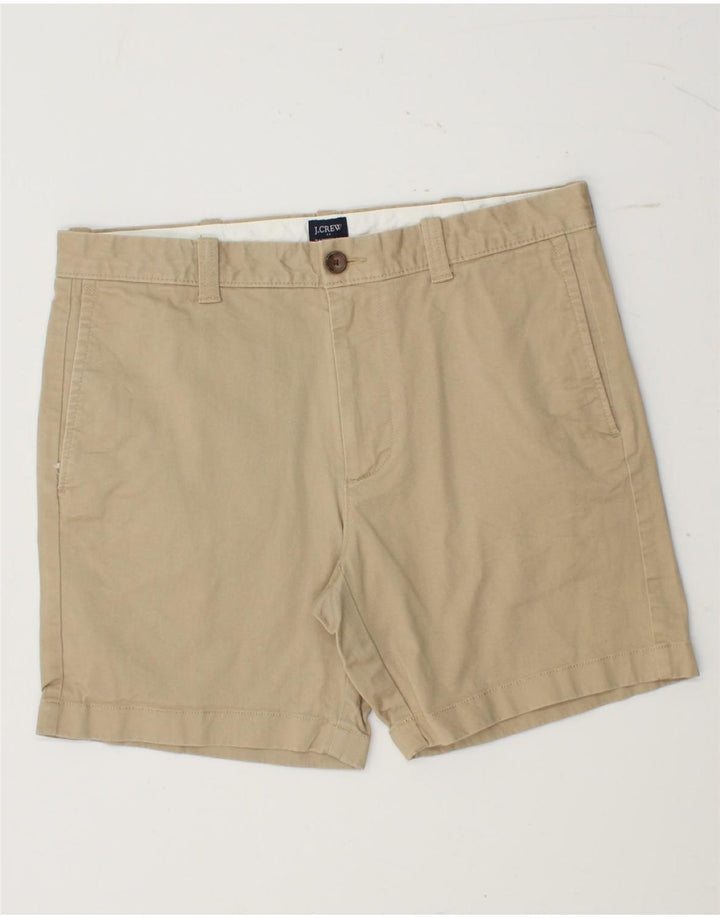 Pantaloni scurți chino pentru bărbați J. CREW W32 bumbac mediu bej