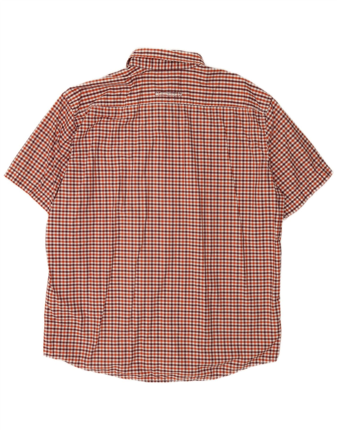 Cămașă cu mânecă scurtă pentru bărbați Camel Active, cu ajustare normală, 2XL, bumbac vichy roșu