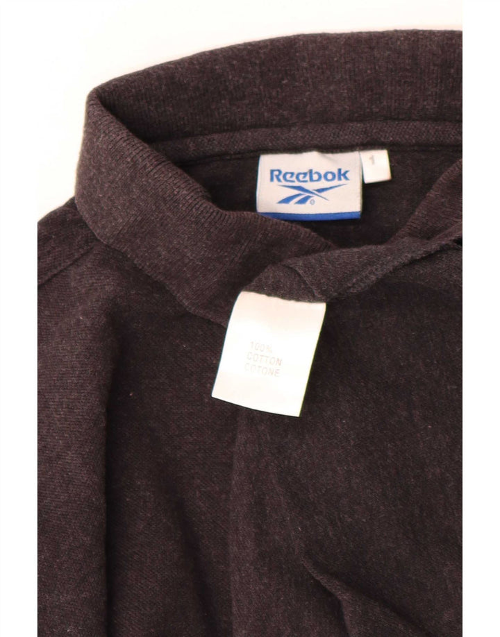 Tricou polo pentru bărbați Reebok mic maro bumbac