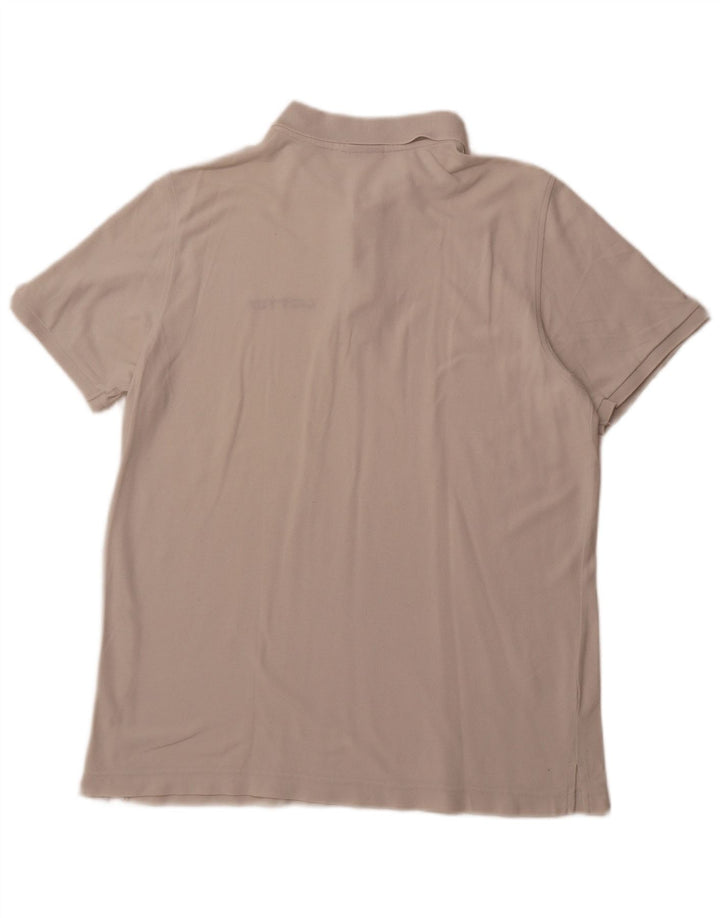 LOTTO Mens Polo Shirt Large White