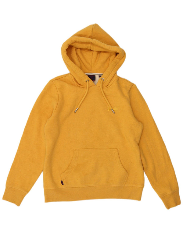 Pulover Superdry pentru femei, UK 12, bumbac galben mediu