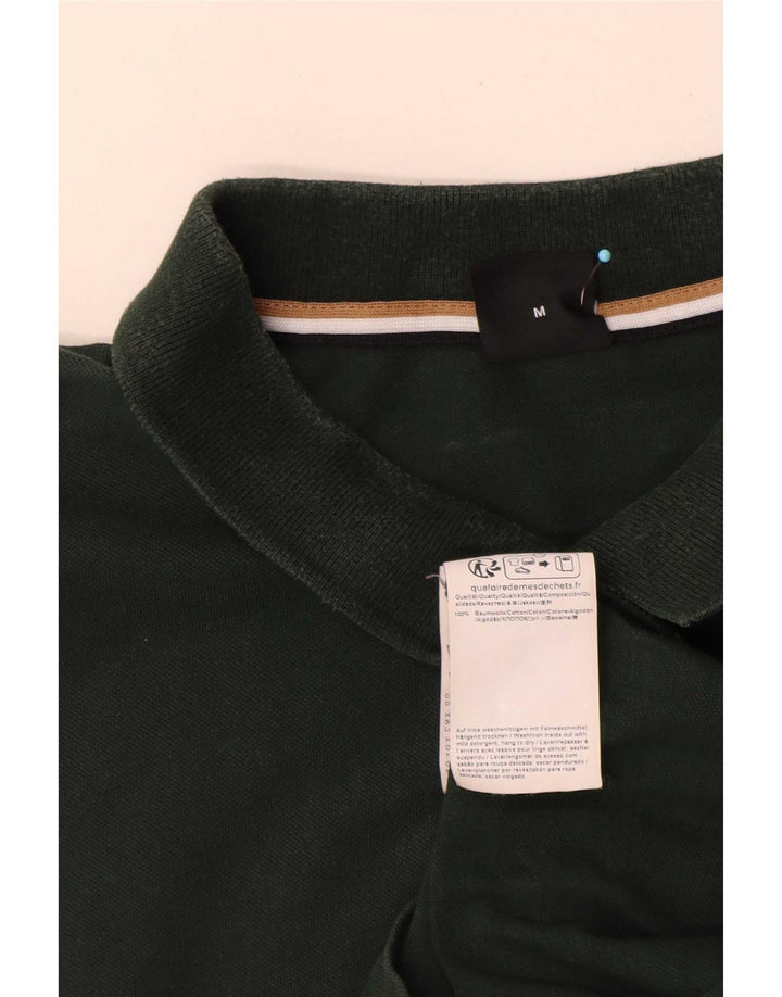 Tricou polo Hugo Boss pentru bărbați, bumbac verde mediu