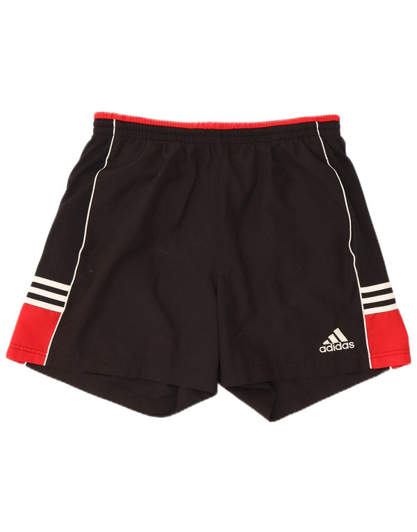 Pantaloni scurți sport pentru bărbați Adidas UK 38 Medium Black Colorblock Poliester